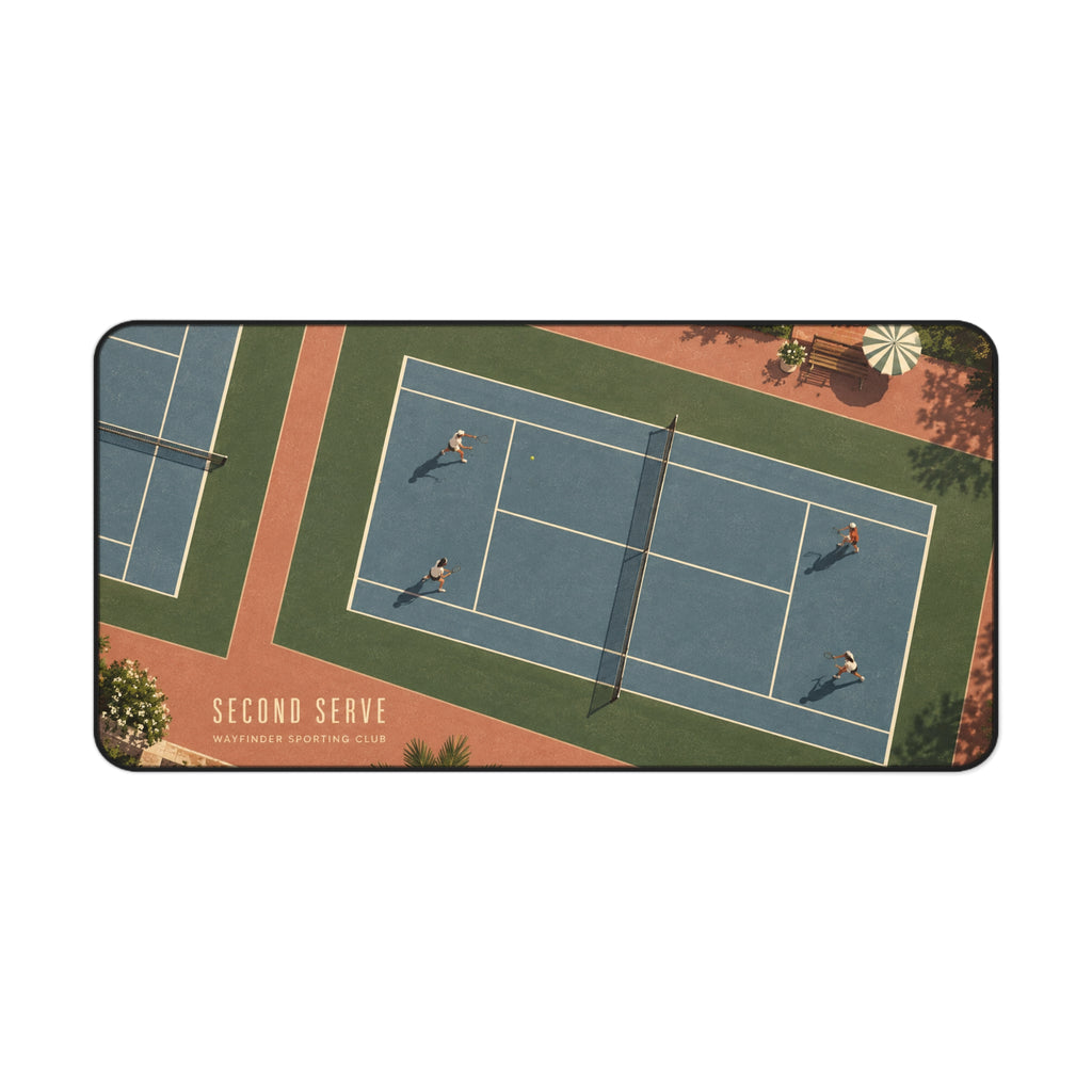 Second Serve 16" × 32" Desk Mat