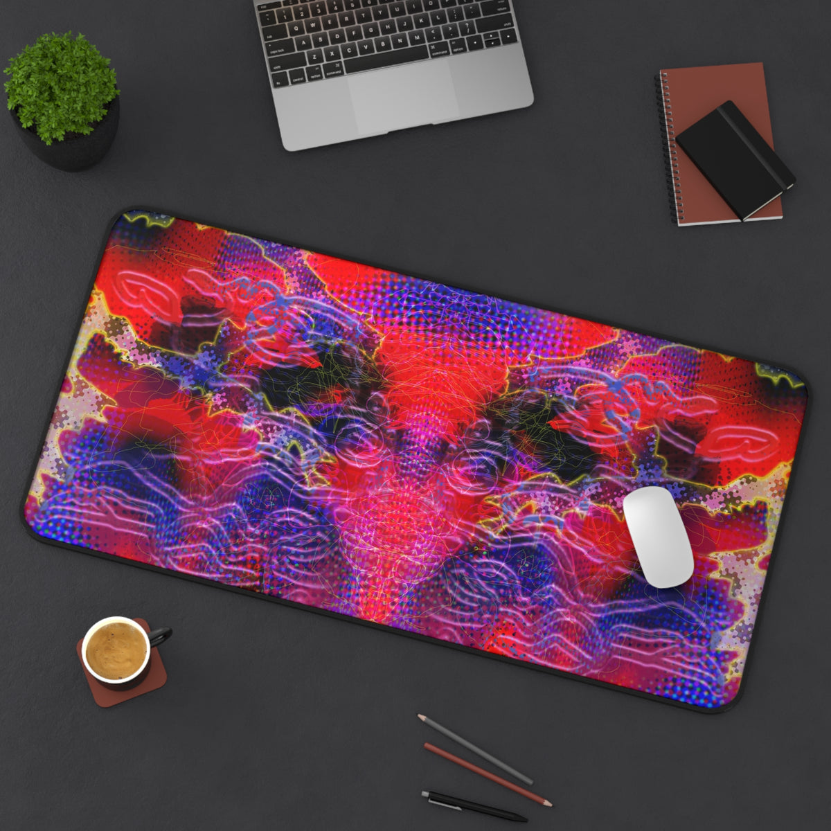 Strange Attractor 16" × 32" Desk Mat