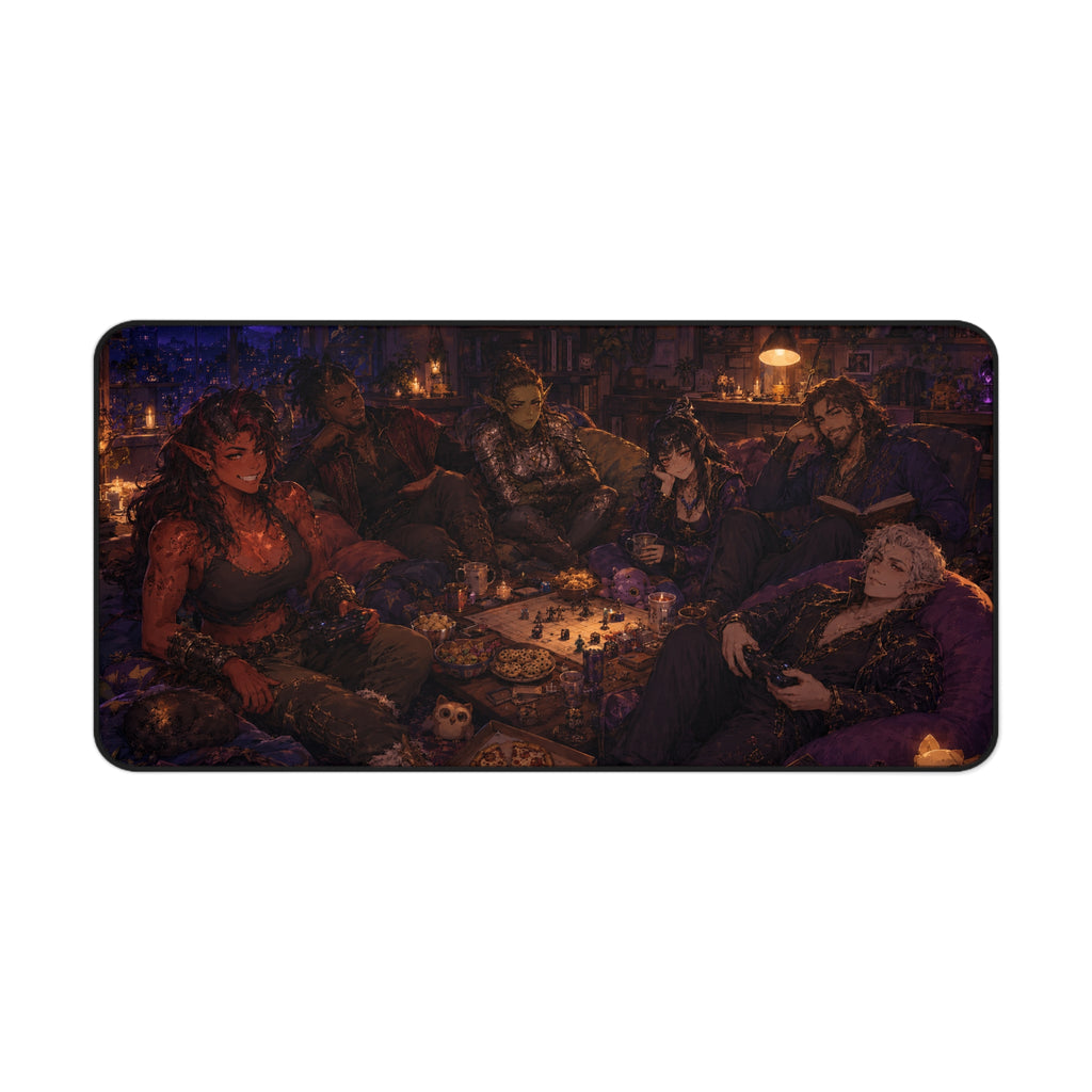 Long Rest Pending  16" × 32" Desk Mat
