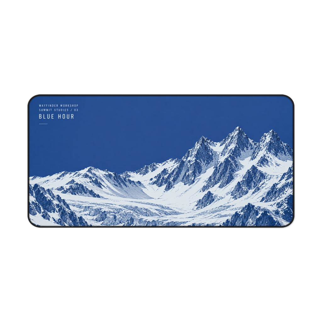 Blue Hour 16" x 32" Desk Mat