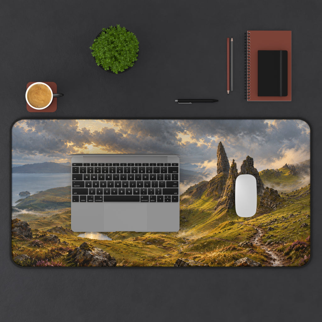 No Quest Marker 16" x 32" Desk Mat