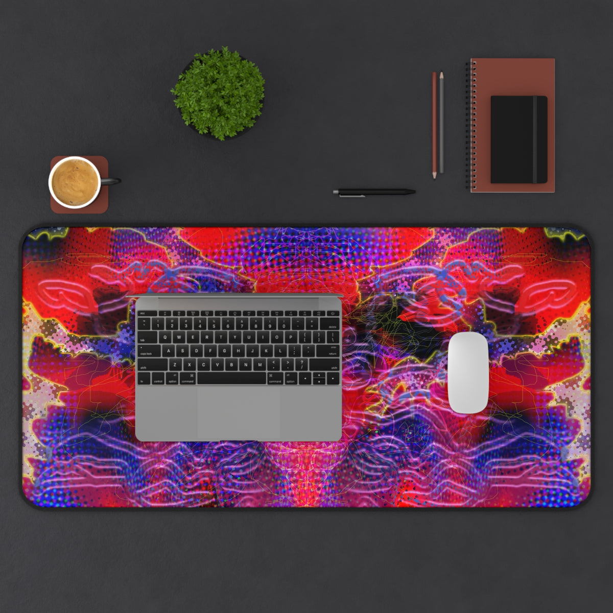 Strange Attractor 16" × 32" Desk Mat