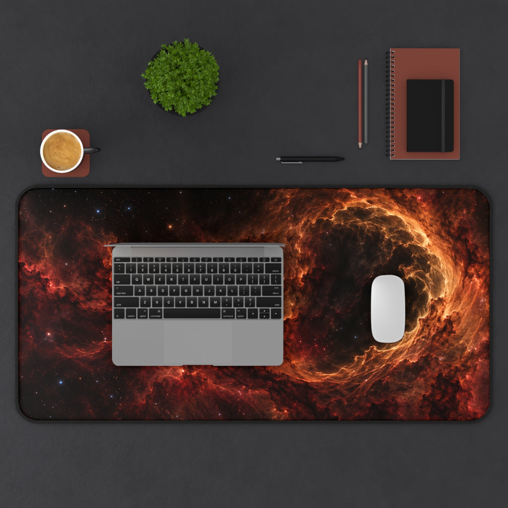 Ember Veil 16" x 32" Desk Mat