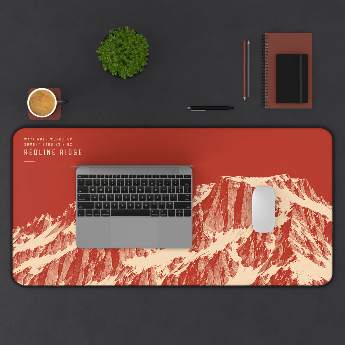Redline Ridge 16" x 32" Desk Mat