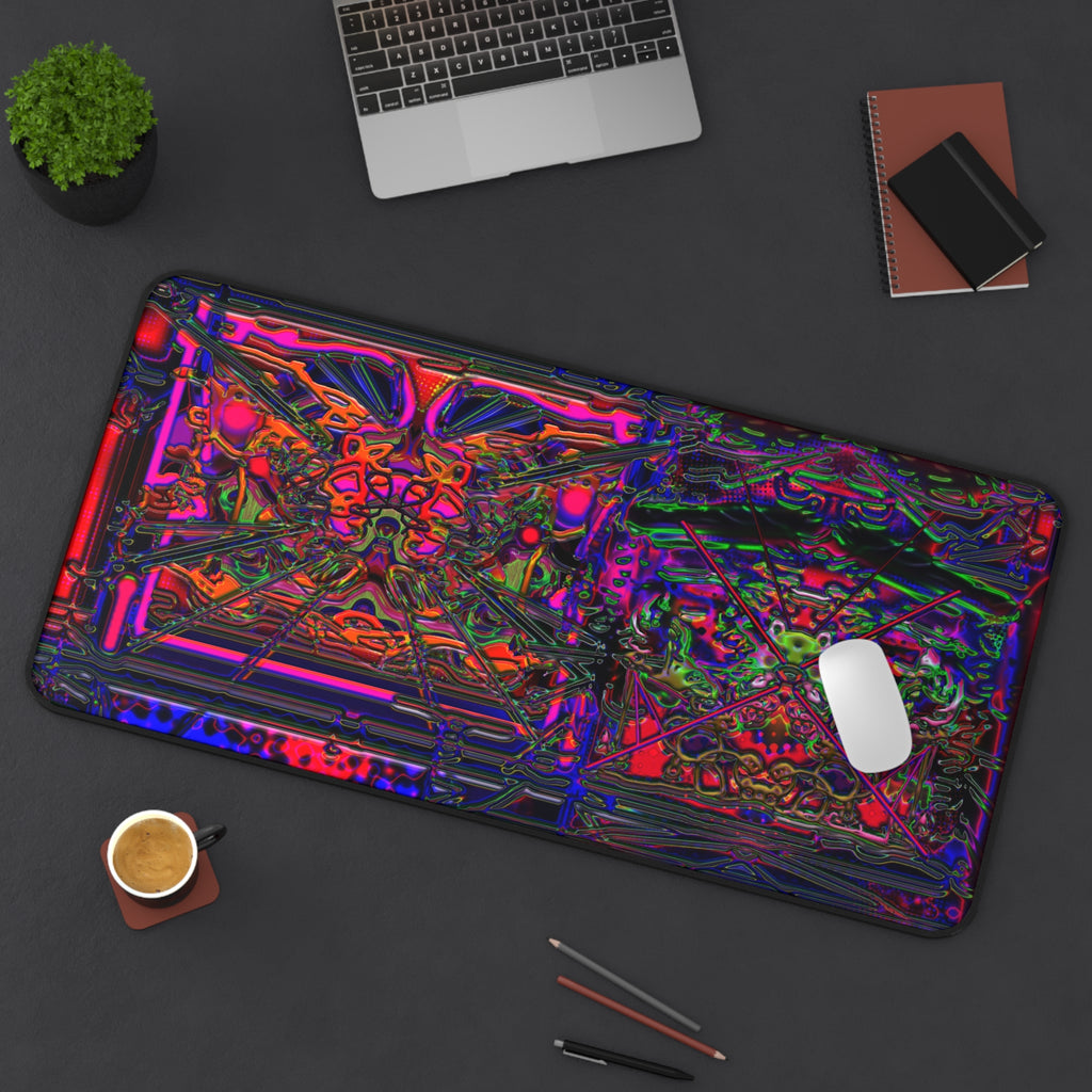 Thermal Event 16" × 32" Desk Mat
