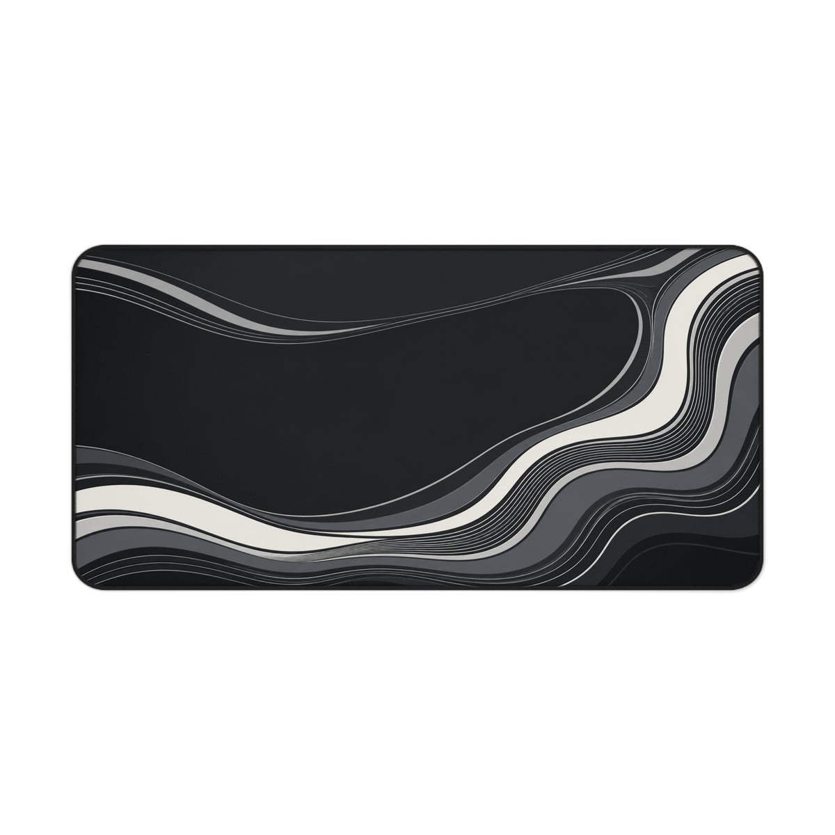 Carbon Drift 16" × 32" Desk Mat