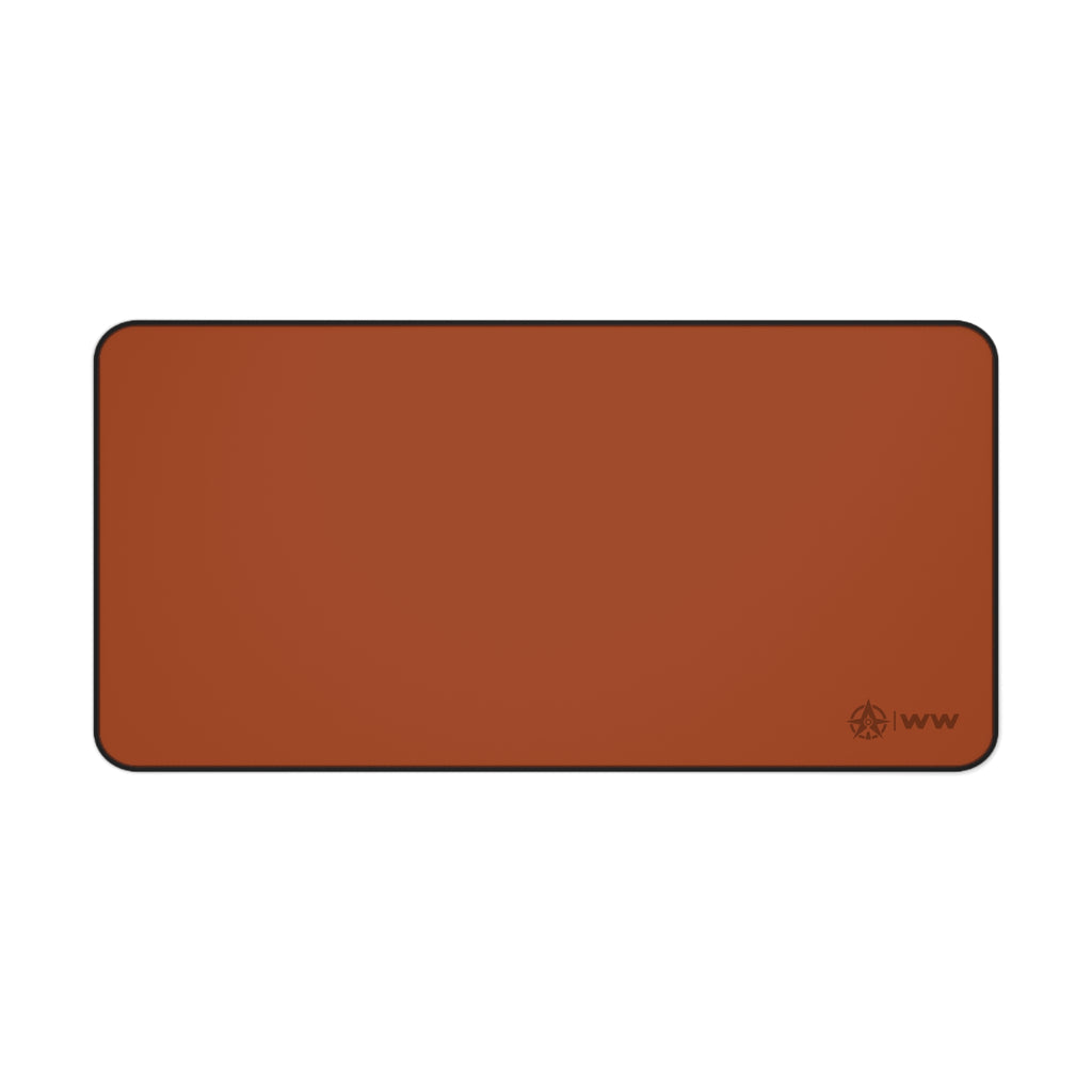 Rust 16" x 32" Desk Mat