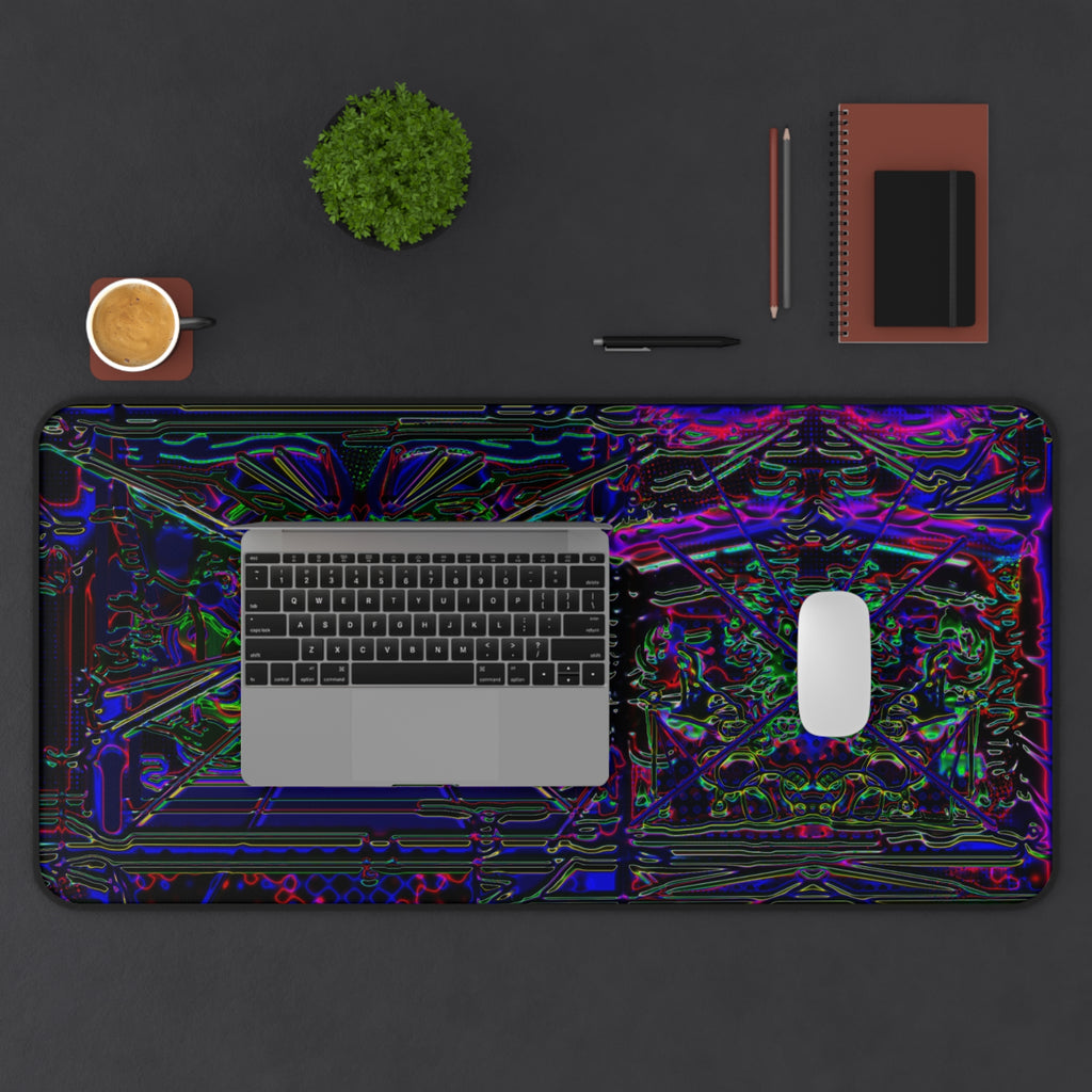 Peripheral Vision 16" × 32" Desk Mat
