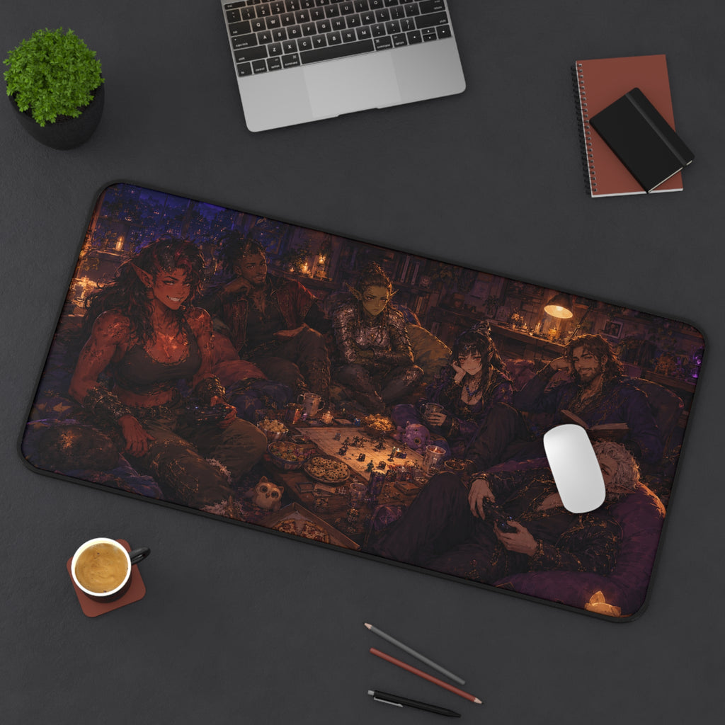 Long Rest Pending  16" × 32" Desk Mat