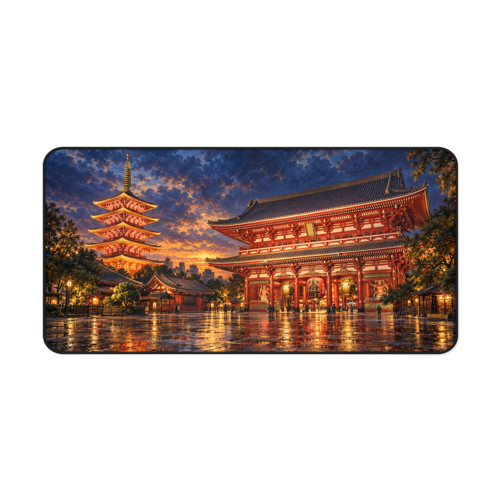 Missed the Last Train 16" x 32" Desk Mat