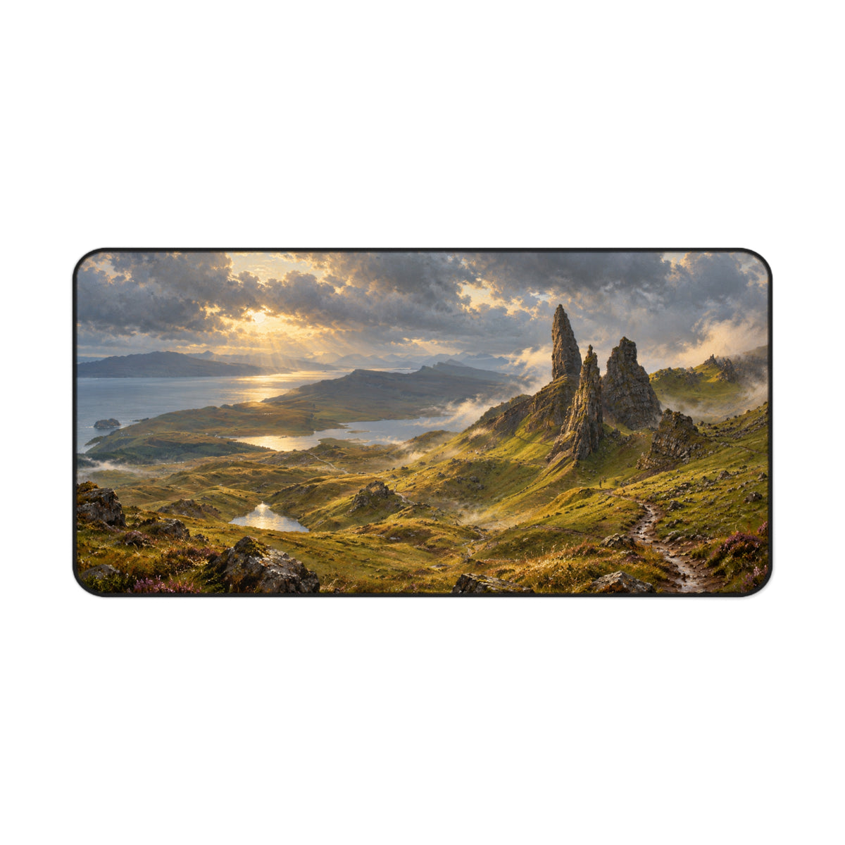 No Quest Marker 16" x 32" Desk Mat